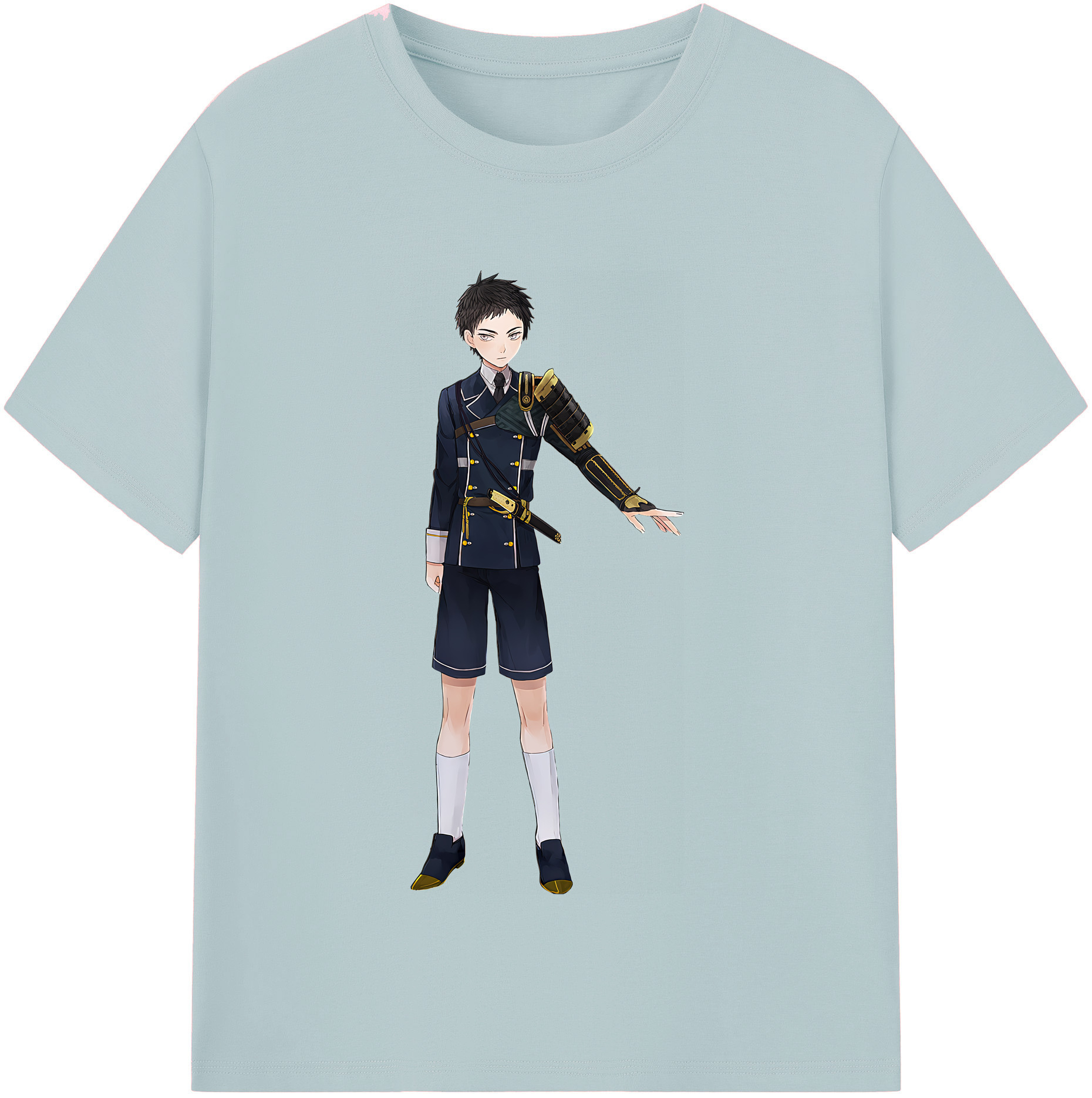 （画像用） 刀剣乱舞 Touken Ranbu 綿100％半袖Tシャツ（フロントプリント）